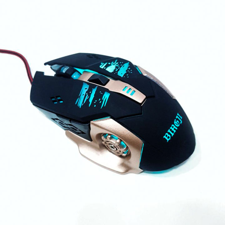 Biagji Mt25 RGB Gaming Mouse 6 Buttons 3200 DPI