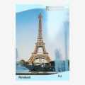 Classmate Eiffel Tower Printed Note Book A4- Copy 294X206MM. 
