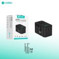 COTECI Travel Adapter 45W Fast Charger with 1 Type-c and 2 USB Universal Travel Plug Universal adapters. 