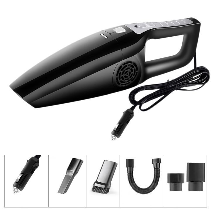 (GGBR) Car Vacuum Cleaner 120W High Power Wet and Dry Dual Purpose Strong Suction Portable Handheld Vacuum Cleaner for Toyota