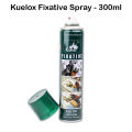 Bizzy Kuelox Fixative Spray 180ml 300ml Protect Pencil Pastel Chalk Charcoal Drawings. 