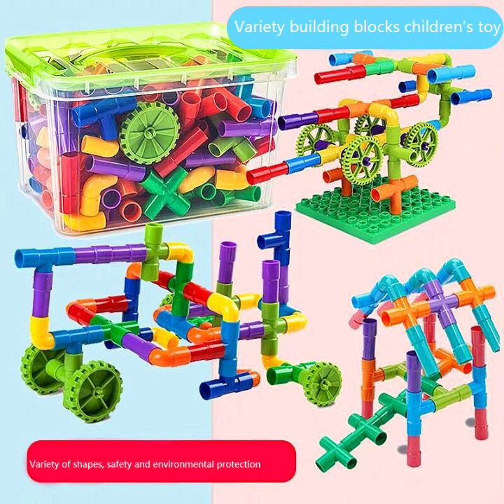 26-238PCS%20DIY%20Water%20Pipe%20Building%20Blocks%20Toys%20For%20Children%20DIY%20Assembling%20Pipeline%20Tunnel%20Block%20Model%20Montessori%20Toys%20Kids%20Gift%20-%20Image%203