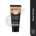 Pilgrim Glow Primer Lightweight Gel Based Velvety Matte Finish, Blurs Pores, Vit C+E Infused 30 ml. 
