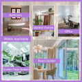 2X Flexible Bendable Ceiling Curtain Track, Ceiling Mount for Curtain Rail, Room Divider Ceiling Track 9.8FT. 