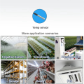 ARELENE Tuya Smart Zigbee Switch with Temperature Sensor Passive Dry Contact Zigbee Relay Work with Home Assistant DC 7-32V. 