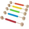 2024 Busy Board DIY Accessories Abacus Beads Pick Beads Baby Busyboard Homemade Early Education Puzzle Toys Montessori Materials. 