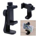 360 Degree Rotatable Smartphone Tripod Mount - Adjustable Vertical Bracket Phone Holder Clipper for Selfie Stick Tripod Clamp - Universal Compatibility for Most Phones. 