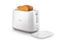 PHILIPS Daily Collection 830W 2 Slice Pop-Up Toaster with Integrated Bun Rack HD2582/00 (White/Black). 