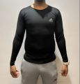 Comfortable Inner Compression Round Neck Full Sleeve Sports T-Shirt For Men. 