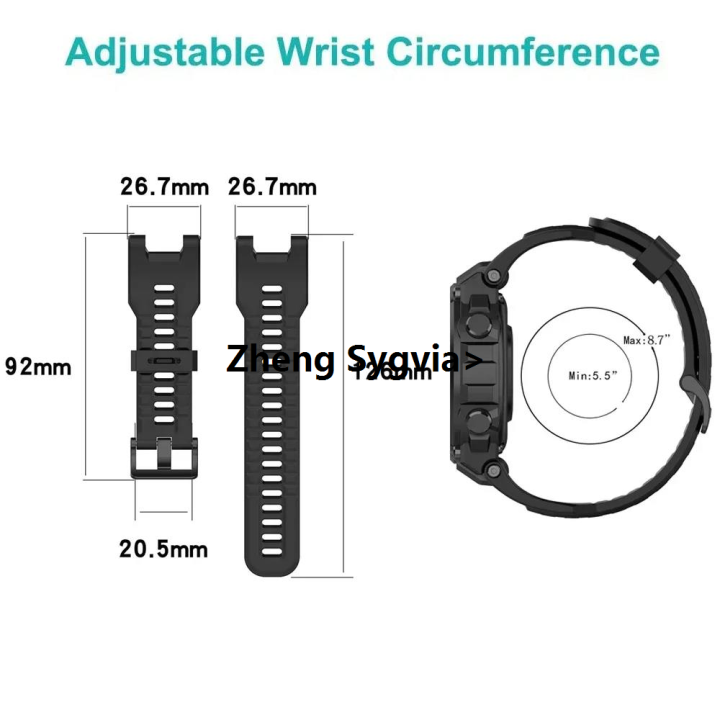 Haodeguiguo%20New%20goods%20tideBand%20+%20Case%20T%20T-ReRex%20Strap%20Silicon%20Fit%20T-Huami%20Amaz%20Rubber%20Strap%20for%20Amazfix/T-Rex%20Pro%20Watches%20-%20Image%206