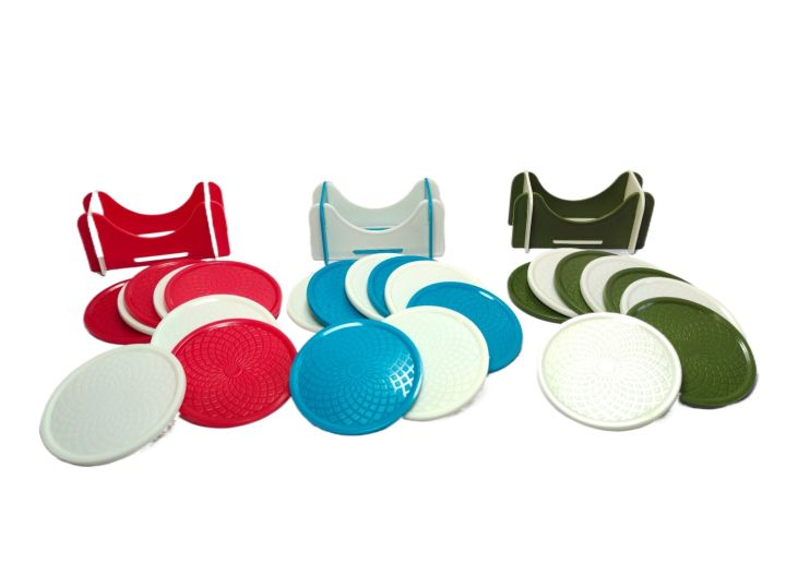 Tea Cup Coaster Cup Holder Cup Plate 8 Piece Set