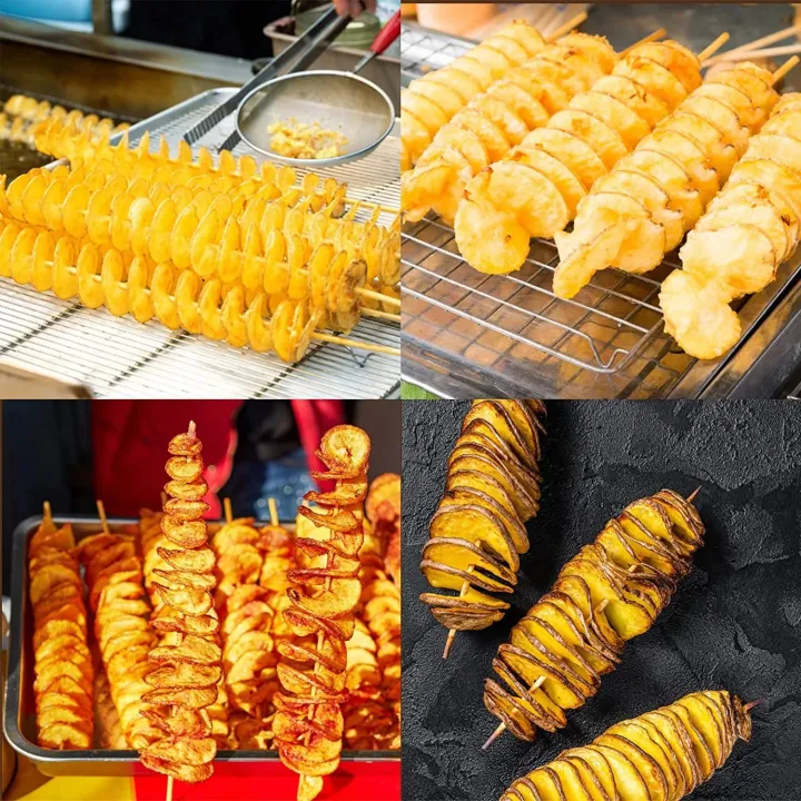 Spiral%20Potato%20Cutter%20Manual%20Slicer%20Vegetable%20Spiralizer%20Chips%20Maker%20with%204%20Stainless%20Steel%20Sticks%20-%20Image%204