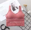 Pack Of 3 Pcs Yoga Fitness Workout Tops Sports Bras Camisole Design For Women | Yoga Top For Women | Gym Wear For Women. 