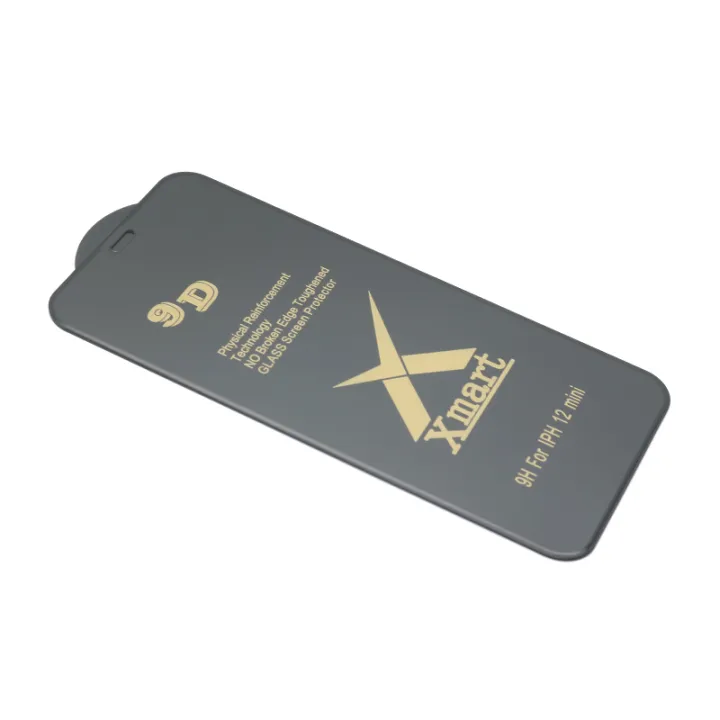 X-Mart%20Glass%20for%20IPhone%2012%20Mini%20-%20Full%20Coverage%209H%20Tempered%20Glass%20Screen%20Protector%20-%20Image%202