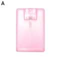 2pcs 20ml Card Spray Bottle Shape Perfume Refillable Empty Flat Type Fine Mist Atomizer. 