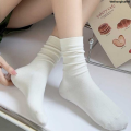WeihonghunfeiHigh Quality Solid color fashion japan heat energy warm color thickened winter ladies wool cashmere double 3/batch new socks black and white bag set Luxury. 