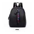 Amateur fashion college student travel school backpack oxford cloth fashion Profesional zipper backpack fashion nylon cloth black backpack color everyday use. 