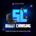 Ultima Blaze Gaming Earbuds with ANC | 42 Hours Playtime | 4 Mics with ENC | 15 Meters Range | Dual Tone with Blazing LEDs | Rampage Mode (40 MS) | IPX4 Rated | 5C BOOST Charging Wireless Earbuds. 