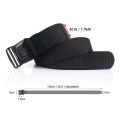 Tactical Metal Lock Buckle Belt Quick Release Military Belt Soft Nylon Sports Accessories For Men - Best Belt. 