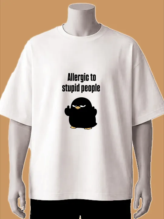 Allergic to st***d people