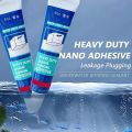 Durable Durable Bond Strength Heavy Duty Leakage Plugging Adhesive Waterproof Anti-seepage Nano Leakage Plugging Adhesive Super Viscosity Underwater Sealant Glass. 
