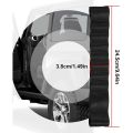 2PCS Door Straps Heavy Duty Strong Adjustable Door Limiting Check Strap Load 1000 Lb for Wrangler TJ JK JL CJ YJ. 