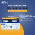 B&W CRG-217A  Toner cartridge compatible for HP M102A/102W/M130A/130NW/130FN/LBP113W/112/MF113W/MF112 PRINTERS. 