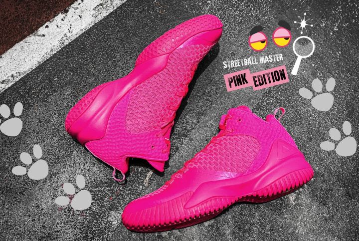 Peak Basketball Shoe Lou Williams Sneakers PEAK Pink Lou Williams