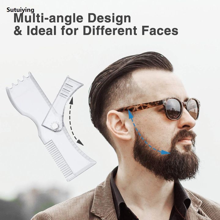 Sutuiying%20Professional%20Mustache%20Trimming%20Set%20Adjustable%20Facial%20Hair%20Template%202025%20Practical%20Men%20Shaving%20Tool%20Sets%20Non-slip%20Barber%20Tool%20-%20Image%204