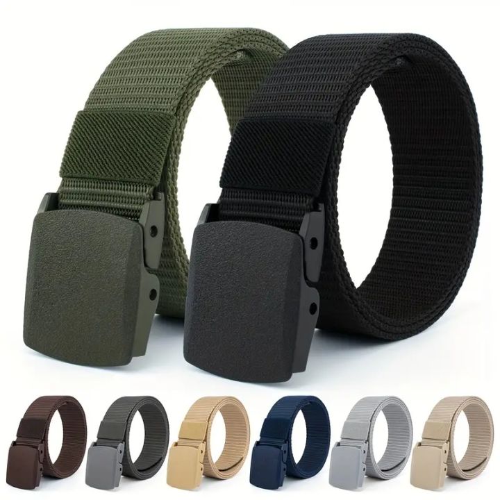 Canvas Outdoor Tactical Adjustable Belt For Unisex