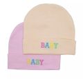 2pci Set New Born Baby's Cotton Cap / Baby Topi. 
