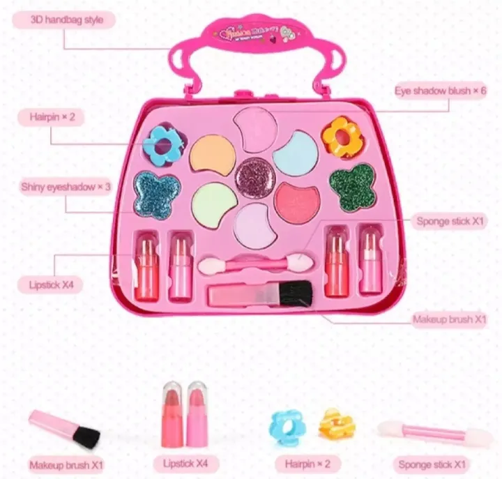 Bizzy%20Cosmetics%20Make-up%20Box%20Toy%20Set%20Girl%20Jewelry%20Play%20house%20box%20princess%20Makeup%20Kit%20For%20Girls%20-%20Image%204