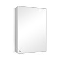 Elegant SUS 304 Stainless Steel Wall-Mounted Bathroom Cabinet with Mirror and Multi-Compartment Storage – 40x60 cm. 
