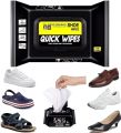 Shoes Cleaning wipes | Shoe Cleaner For Unisex Tissue Paper | Pack Of 80 Wipes. 
