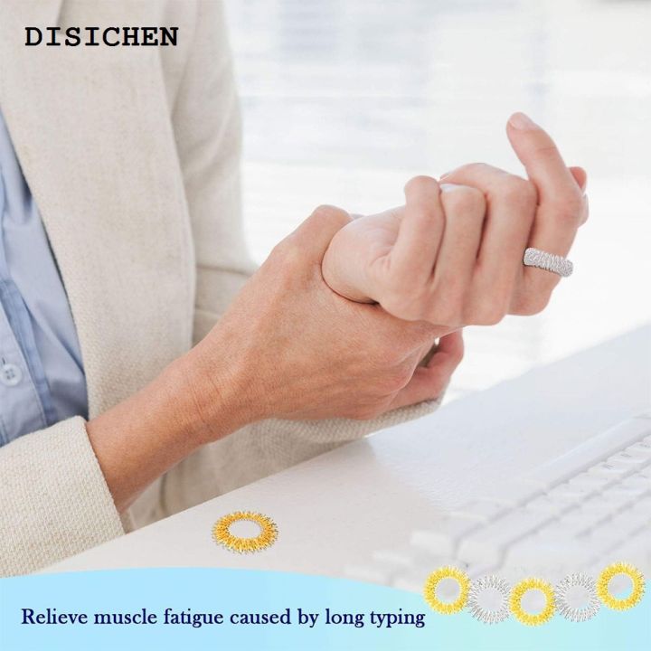 DISICHEN%20Hot%20Selling%201/5/10Pcs%20Acupressure%20Rings%20and%20Bracelets%20Massagers%20Set%20Spiky%20Sensory%20Finger%20Rings%20for%20Finger%20and%20Hand%20Wrist%20Massage%20Pain%20Relief%20-%20Image%202
