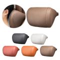 Lumbar Support 3D Ergonomic Car Seat Headrest Neck Pillow Comfortable Soft Fluffy Travel Neck Rest Nappa Breathable Neck Support Travel. 