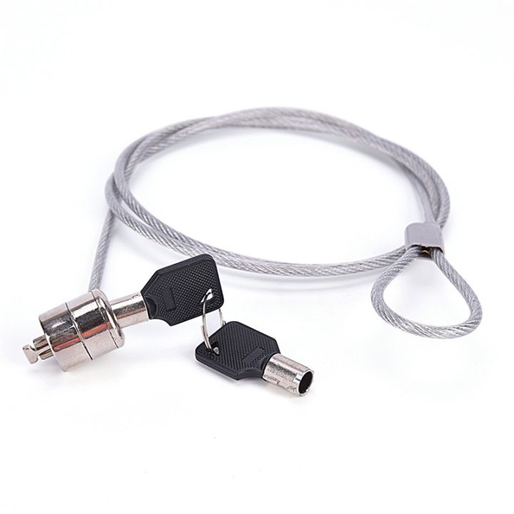 Notebook Lock Chain Office Notebook Laptop PC Computer Desk Key Security Lock Chain Cable ...