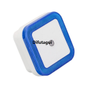 Difutagui Light Kids Baby Square Plug European and American Auto Control Affordable Light Sensor Mini Light Novelty Moon Romantic Color Light. 