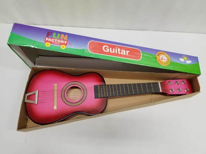 23%20Inch%20Beginners%20Kids%20Acoustic%20Guitar%206%20String%20Kids%20Guitar%20Toy%20With%20Guitar%20Pick%20-%20Image%203