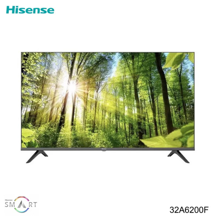 HISENSE 32A6200F 32" Google Android Smart Tv With Bazel Less Design & Voice Command Remote
