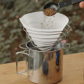 Reusable Steel Coffee Dripper Reusable Pour Over Coffee Maker(S). 
