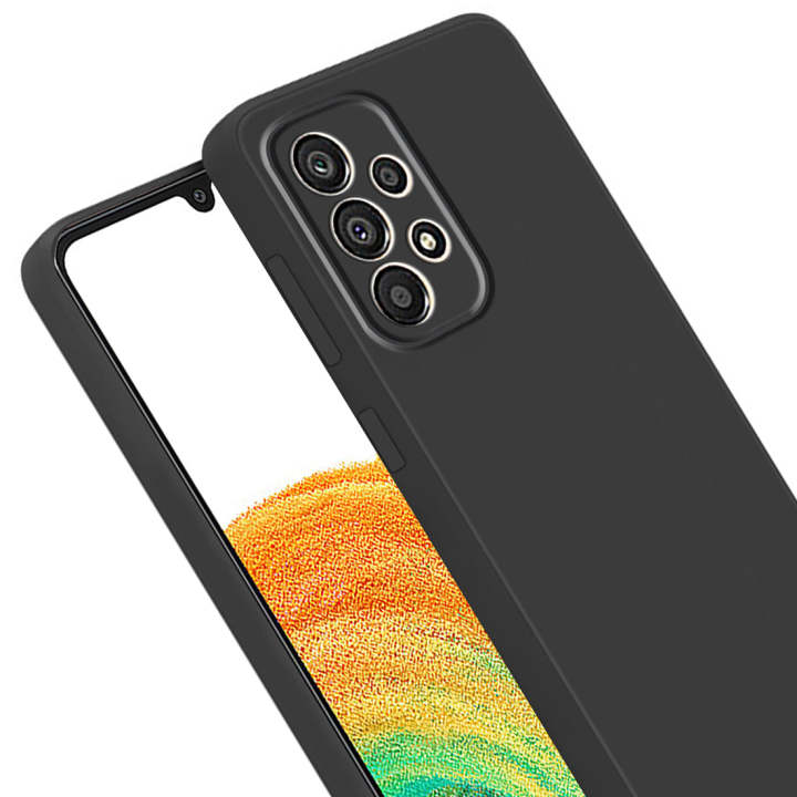 Samsung Galaxy A33(5G) Soft Silicon Cover With Internal Fur