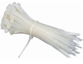 100Pcs Cable Ties 100 Mm (4 Inch) White Nylon Cable Tie Zip Wire. 