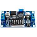 DC-DC Buck Converter with 7 Segment Display LM2596. 