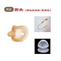 Newborn Pacifier Ultra Soft Baby Sleep Aid Artifact Breast Milk Shape Anti-Colic Food Grade Silicone Material. 