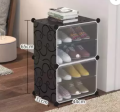 Multilayer Simple Shoe Cabinet DIY Assembled Space-saving Shoe Organizer Shelf Home Dorm Storage Closet Dustproof Shoes Rack Box. 