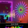 Wenefang 2024 NEW Full Color Christmas s Light RGB Neon String Light Festoon LED Garland Outdoor Garden. 