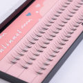 Anlinnet Professional Makeup 60 clusters Personal Cluster Eyelash Single tuft of M sandwich eyelash Grafting False Eyelashes. 