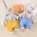 Onesis Yellow/Blue Romper 0 months 18 months. 