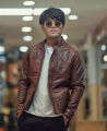Rhino Leathers Men's Genuine Leather Jacket. 